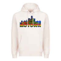 Pale Pink MOTOWN Premium Hoodie - ArtChic
