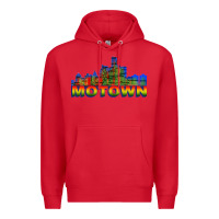 Red MOTOWN Premium Hoodie - ArtChic