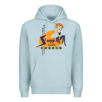 Blue Mist the jetsons jane jetson shopping is my cardio premium t shirt Premium Hoodie - ArtChic