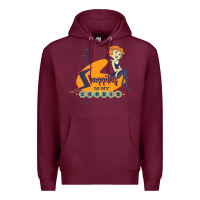 Burgundy the jetsons jane jetson shopping is my cardio premium t shirt Premium Hoodie - ArtChic