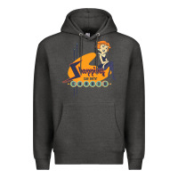 Charcoal Heather the jetsons jane jetson shopping is my cardio premium t shirt Premium Hoodie - ArtChic