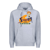 Heather Grey the jetsons jane jetson shopping is my cardio premium t shirt Premium Hoodie - ArtChic