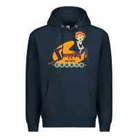Navy the jetsons jane jetson shopping is my cardio premium t shirt Premium Hoodie - ArtChic