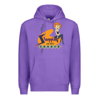 Purple the jetsons jane jetson shopping is my cardio premium t shirt Premium Hoodie - ArtChic
