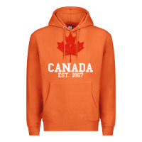 Carrot vintage canada est.1867 maple leaf canadian flag r Premium Hoodie - ArtChic