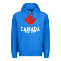 True Royal vintage canada est.1867 maple leaf canadian flag r Premium Hoodie - ArtChic
