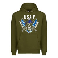 Army Green US Air Force Security Forces Premium Hoodie - ArtChic