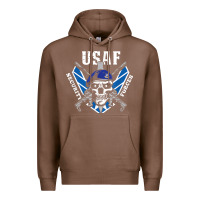 Chestnut US Air Force Security Forces Premium Hoodie - ArtChic