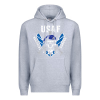 Heather Grey US Air Force Security Forces Premium Hoodie - ArtChic
