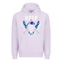 Lilac US Air Force Security Forces Premium Hoodie - ArtChic