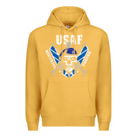 Mustard US Air Force Security Forces Premium Hoodie - ArtChic