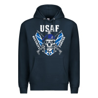 Navy US Air Force Security Forces Premium Hoodie - ArtChic