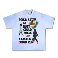 Grape Ice rosa sat so ruby could walk so kamala could run juneteenth Urban Heavy Tee - CowGirlArtShop