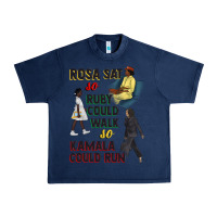 Navy rosa sat so ruby could walk so kamala could run juneteenth Urban Heavy Tee - CowGirlArtShop