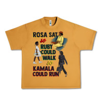 Peanut Butter rosa sat so ruby could walk so kamala could run juneteenth Urban Heavy Tee - CowGirlArtShop