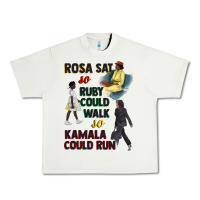Pistachio rosa sat so ruby could walk so kamala could run juneteenth Urban Heavy Tee - CowGirlArtShop