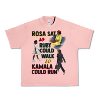 Salmon rosa sat so ruby could walk so kamala could run juneteenth Urban Heavy Tee - CowGirlArtShop