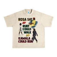 Sandshell rosa sat so ruby could walk so kamala could run juneteenth Urban Heavy Tee - CowGirlArtShop