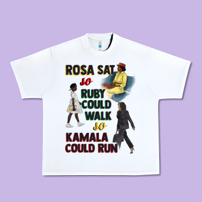 Rosa Sat So Ruby Could Walk So Kamala Could Run Juneteenth Urban Heavy Tee Designed By Cowgirlartshop