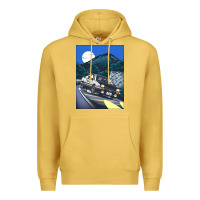 Antique Gold initial d poster hipster Premium Hoodie - ArtChic
