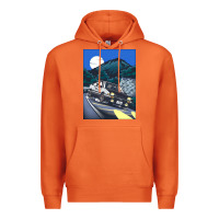 Carrot initial d poster hipster Premium Hoodie - ArtChic
