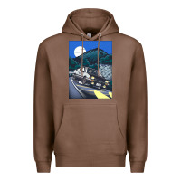 Chestnut initial d poster hipster Premium Hoodie - ArtChic