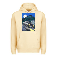 Pina Colada initial d poster hipster Premium Hoodie - ArtChic