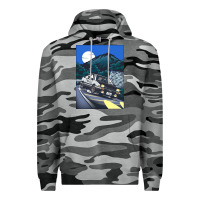 Slate Camo initial d poster hipster Premium Hoodie - ArtChic