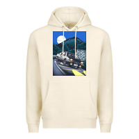 Tofu initial d poster hipster Premium Hoodie - ArtChic