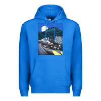 True Royal initial d poster hipster Premium Hoodie - ArtChic