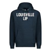 Navy louisville lip Premium Hoodie - ArtChic