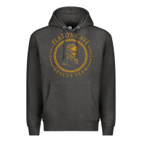 Charcoal Heather platos cave rescue team ancient greek philosophy p Premium Hoodie - ArtChic