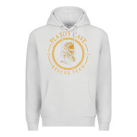 Dove Grey platos cave rescue team ancient greek philosophy p Premium Hoodie - ArtChic