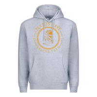 Heather Grey platos cave rescue team ancient greek philosophy p Premium Hoodie - ArtChic