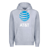 Heather Grey At&t Premium Hoodie - ArtChic