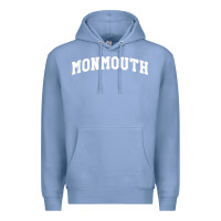Colony Blue Monmouth Arch Retro University Style Premium Hoodie - ArtChic