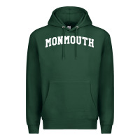 Sports Green Monmouth Arch Retro University Style Premium Hoodie - ArtChic