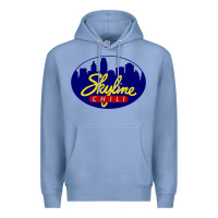 Colony Blue skyline chili Premium Hoodie - ArtChic
