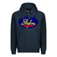 Navy skyline chili Premium Hoodie - ArtChic