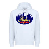 White skyline chili Premium Hoodie - ArtChic
