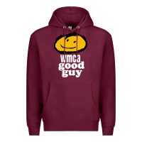 Burgundy wmca good guy Premium Hoodie - ArtChic