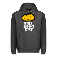 Charcoal Heather wmca good guy Premium Hoodie - ArtChic