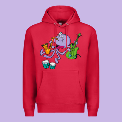 Squiddly Diddly Premium Hoodie Designed By Artchic