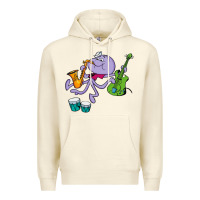 Sandshell squiddly diddly Premium Hoodie - ArtChic