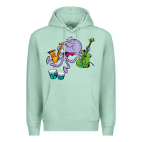 Seafoam squiddly diddly Premium Hoodie - ArtChic