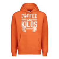 Carrot Coffee And Kilos Weightlifting Gift Premium Hoodie - ArtChic