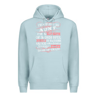 Blue Mist Aunt I m A Big Cup Of Wonderful Funny Aunt Gift Tee Premium Hoodie - trangStudio