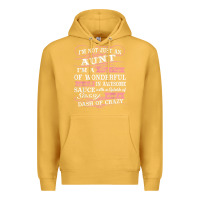 Mustard Aunt I m A Big Cup Of Wonderful Funny Aunt Gift Tee Premium Hoodie - trangStudio