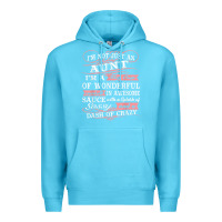 Ocean Blue Aunt I m A Big Cup Of Wonderful Funny Aunt Gift Tee Premium Hoodie - trangStudio