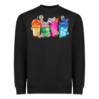 Black Easter Coffee Heavyweight Sweatshirt - CowhideDigitalArt